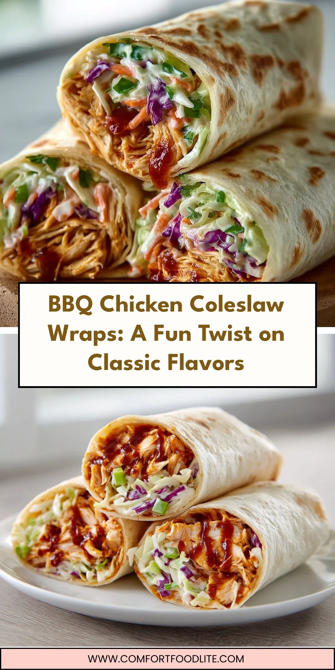 BBQ Chicken Coleslaw Wraps: A Fun Twist on Classic Flavors