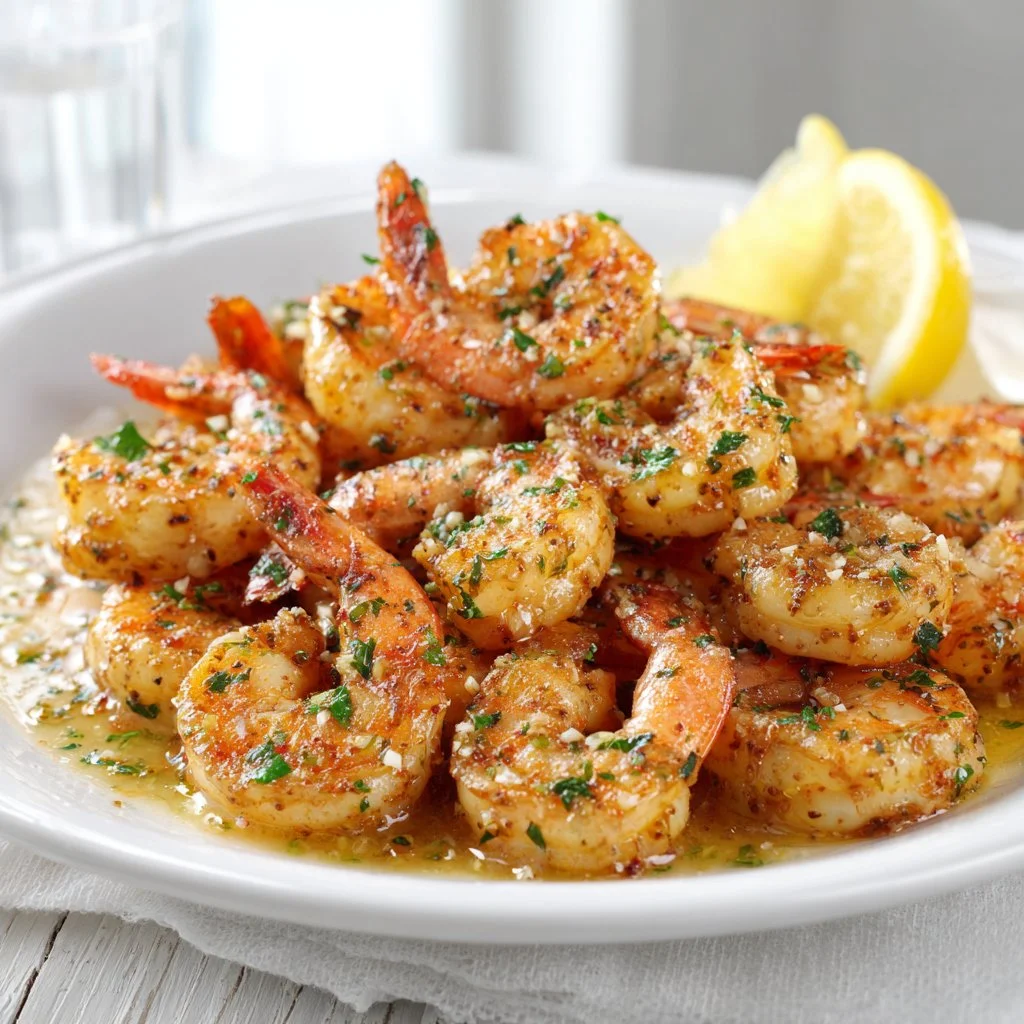 Cajun Shrimp with Garlic Butter Sauce