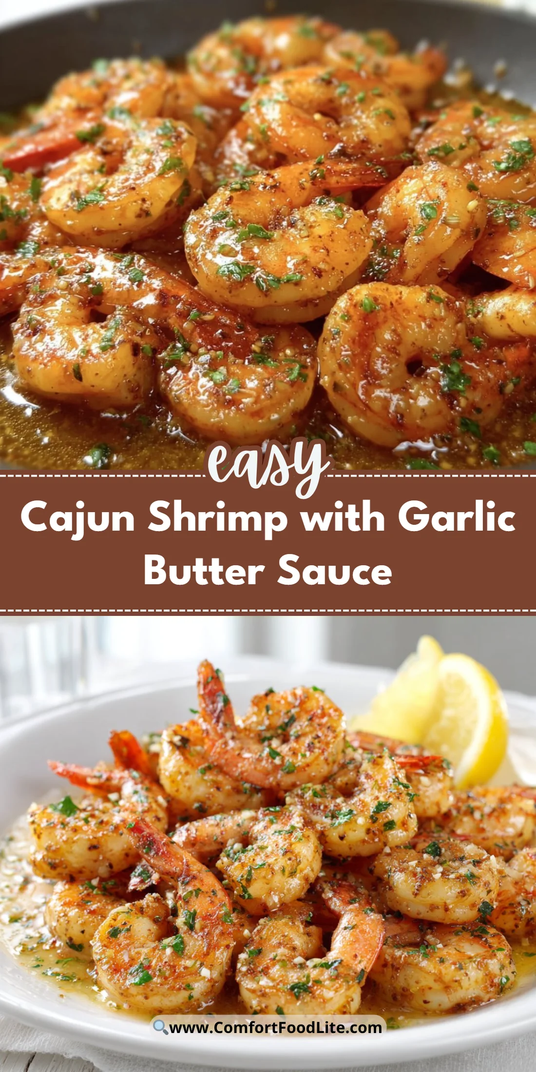 Cajun Shrimp with Garlic Butter Sauce