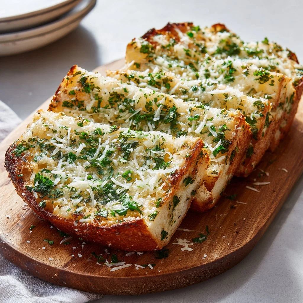 Cheesy Garlic & Parsley Butter Bread