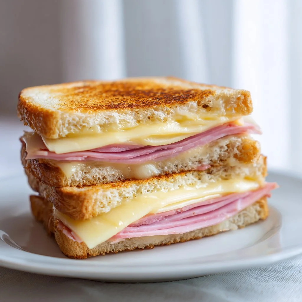 Cheesy Ham Toaster