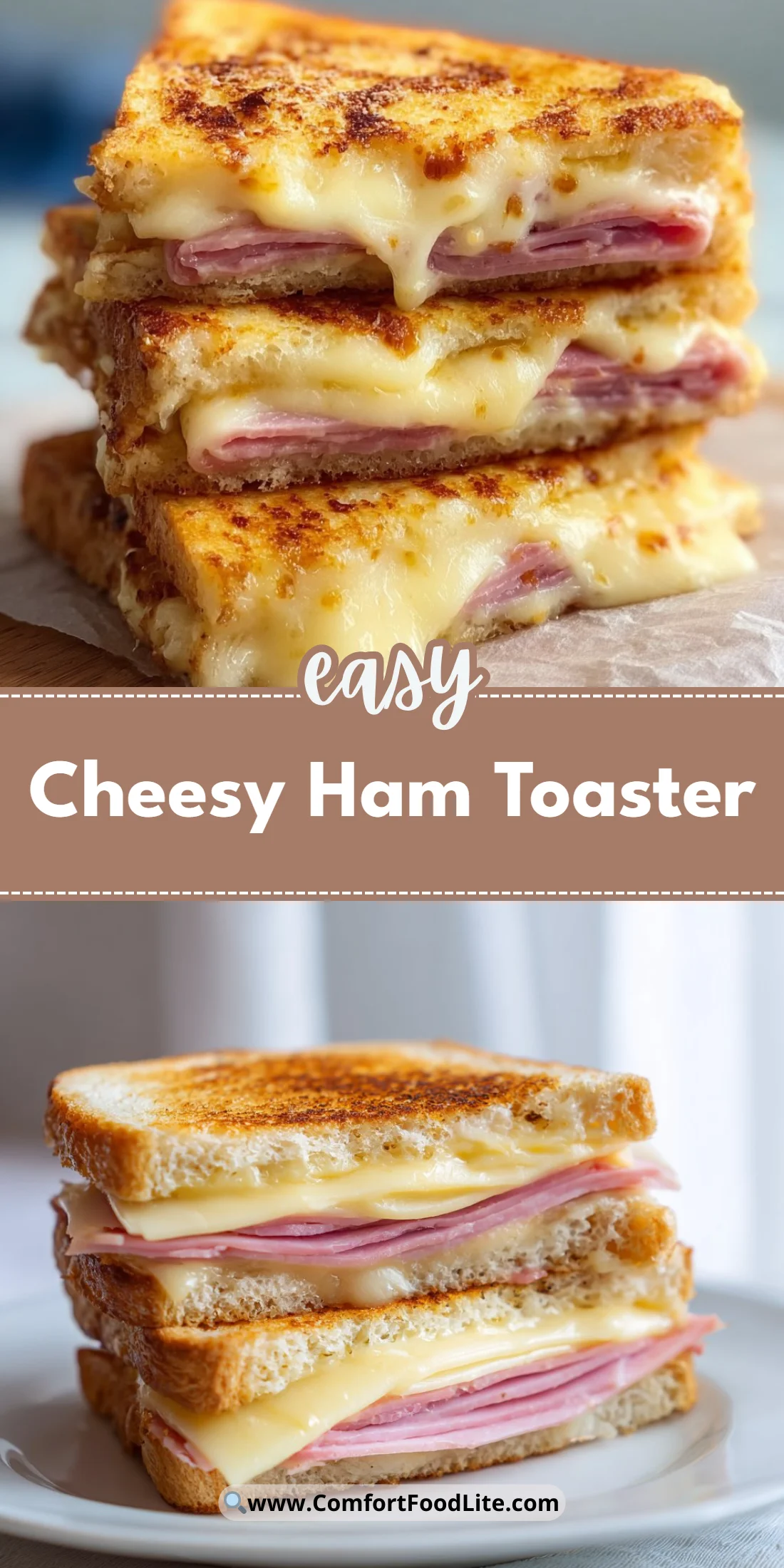 Cheesy Ham Toaster