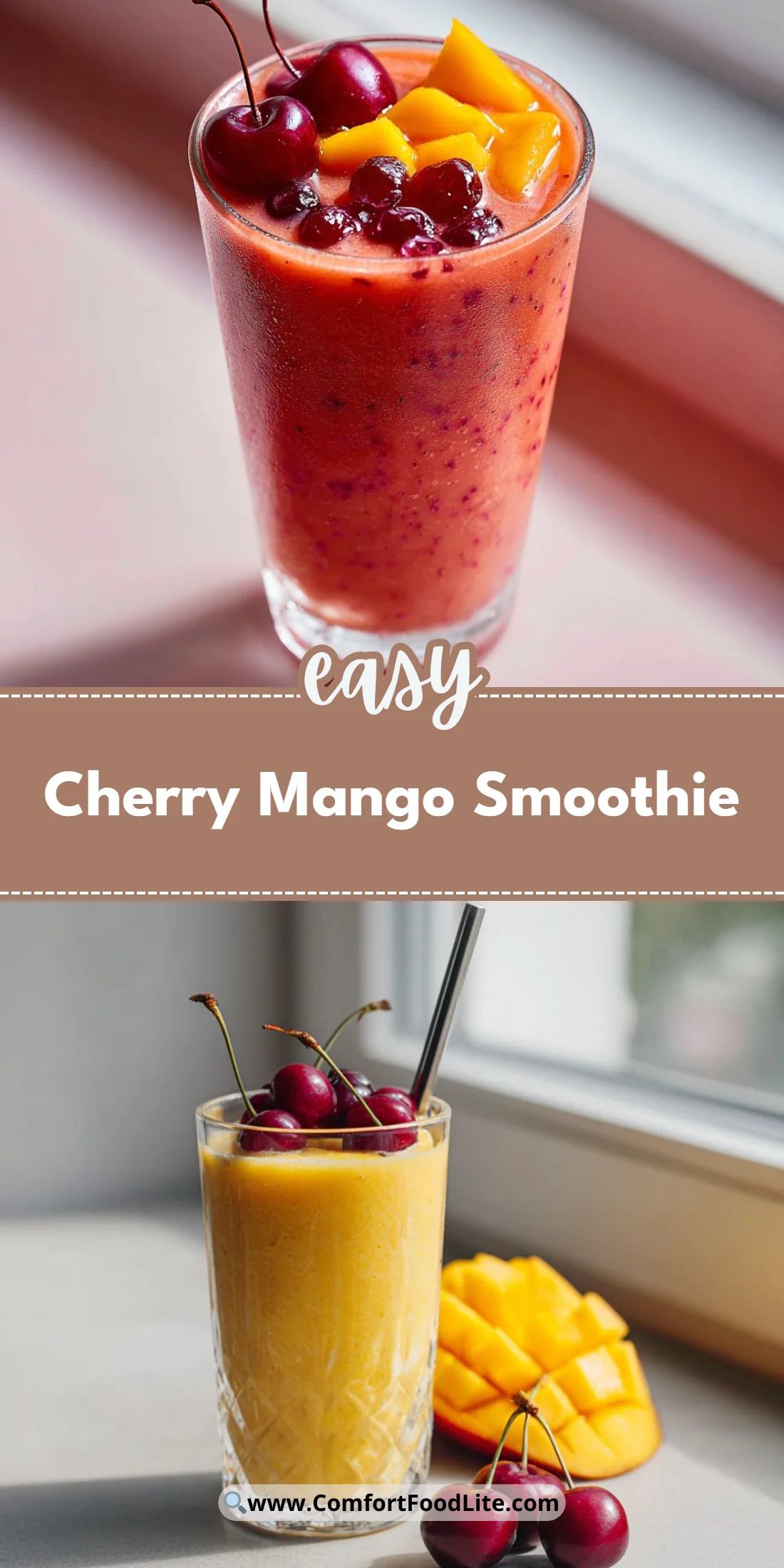 Cherry Mango Smoothie