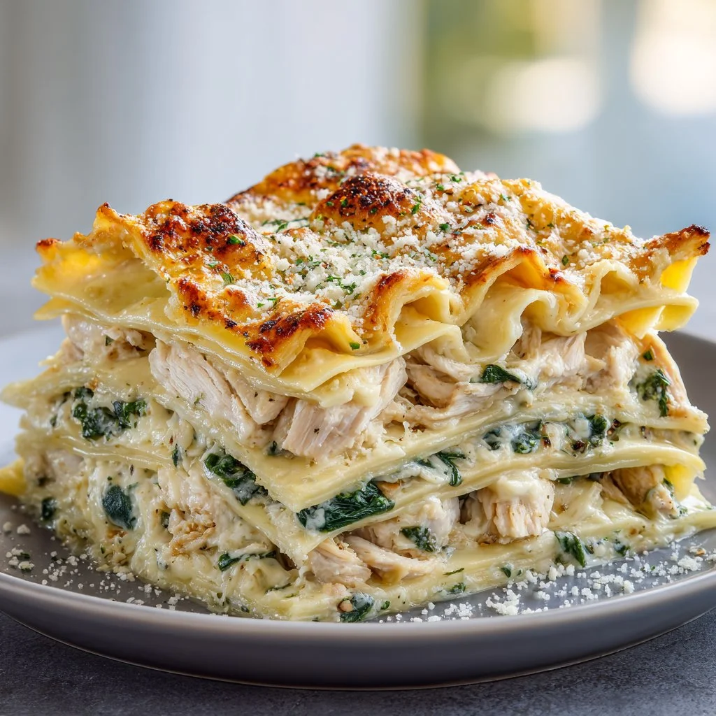 Chicken Alfredo Lasagna