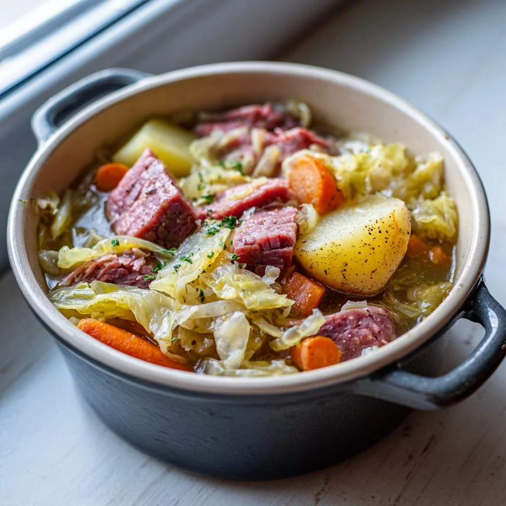 Corned Beef and Cabbage Stew