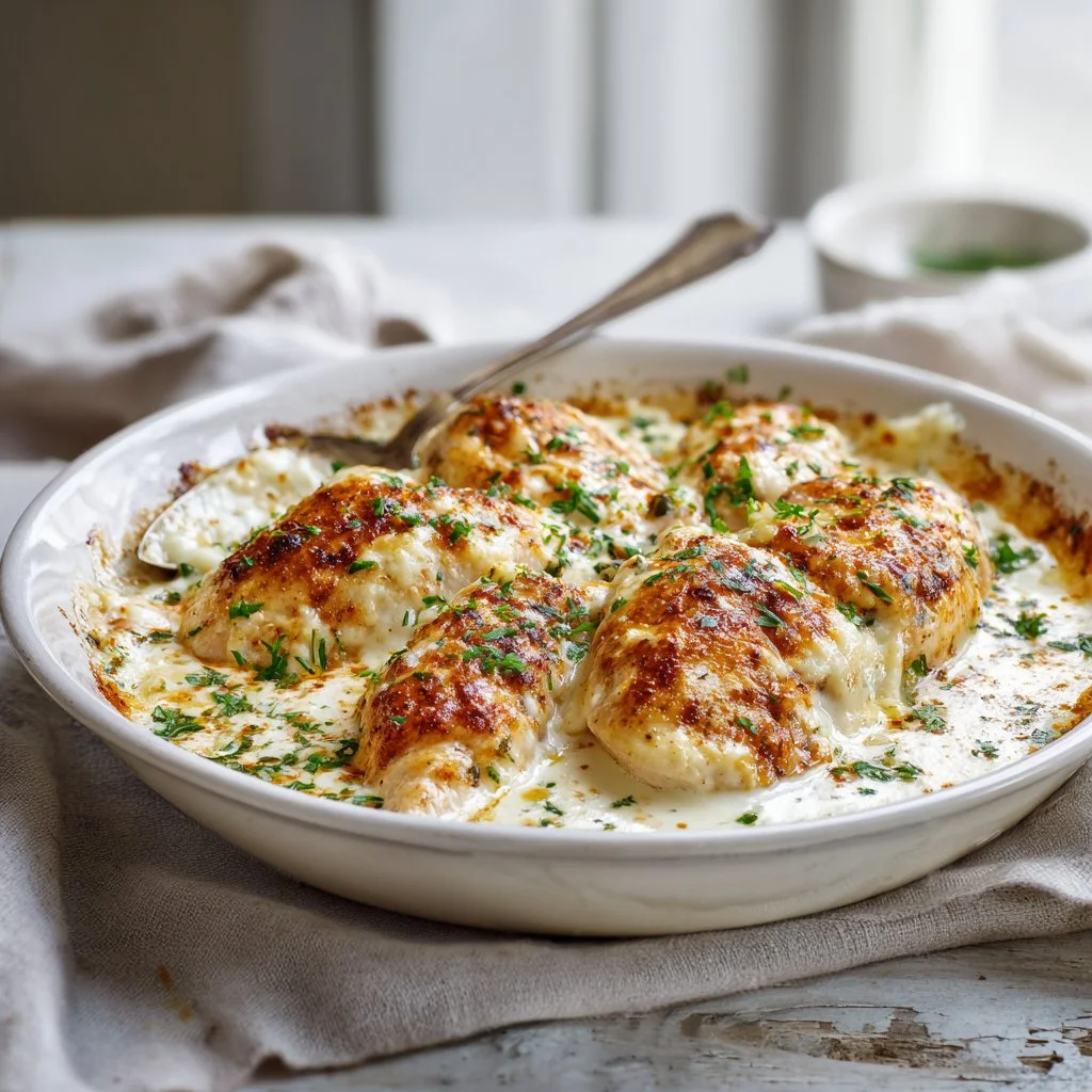 Cottage Cheese Chicken Bake: Creamy, High-Protein, One-Dish Wonder