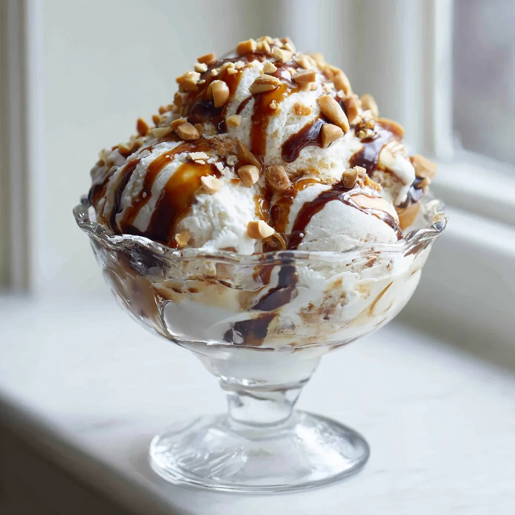 Cottage Cheese Snickers Ice Cream