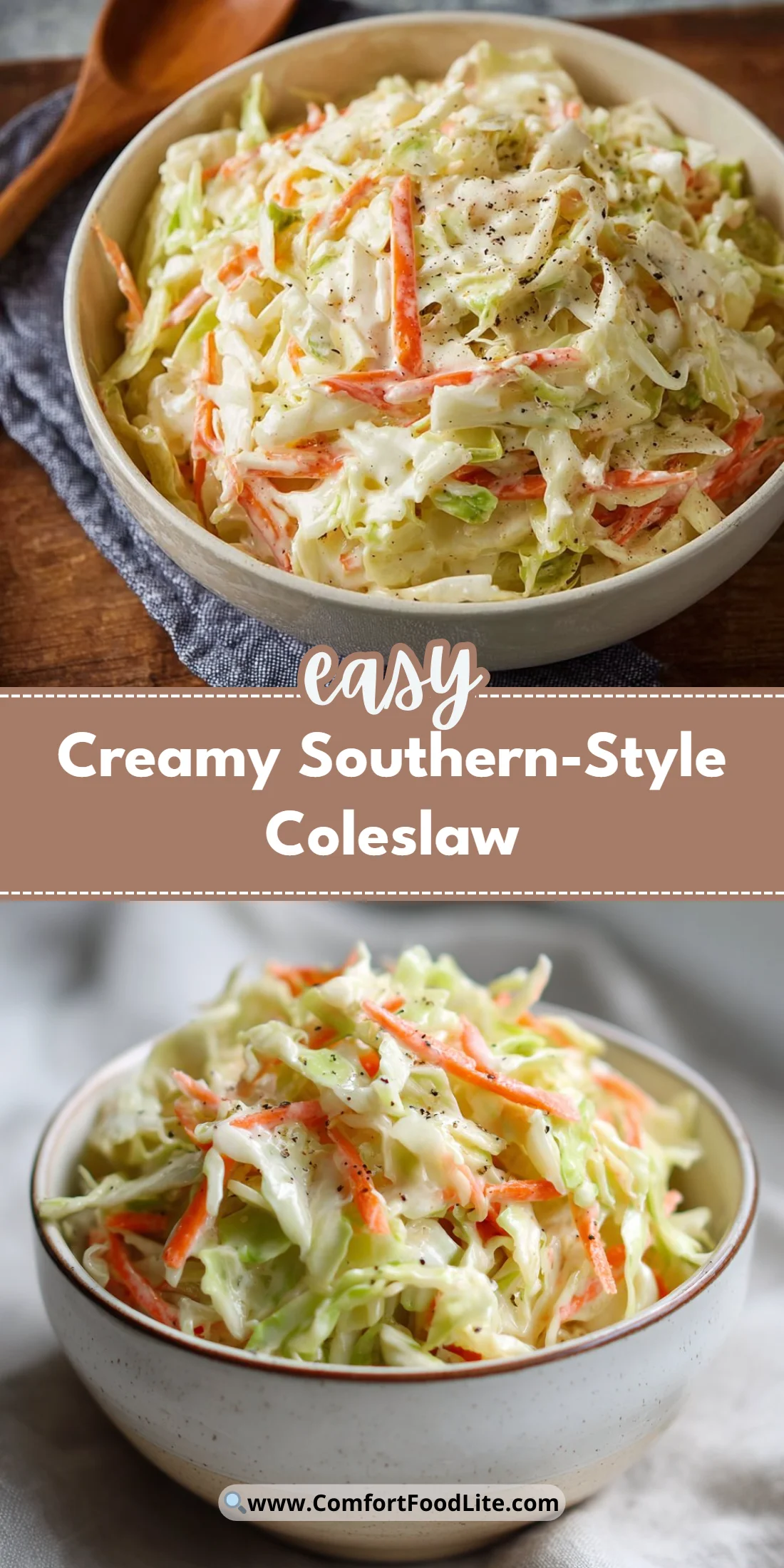 Creamy Southern-Style Coleslaw
