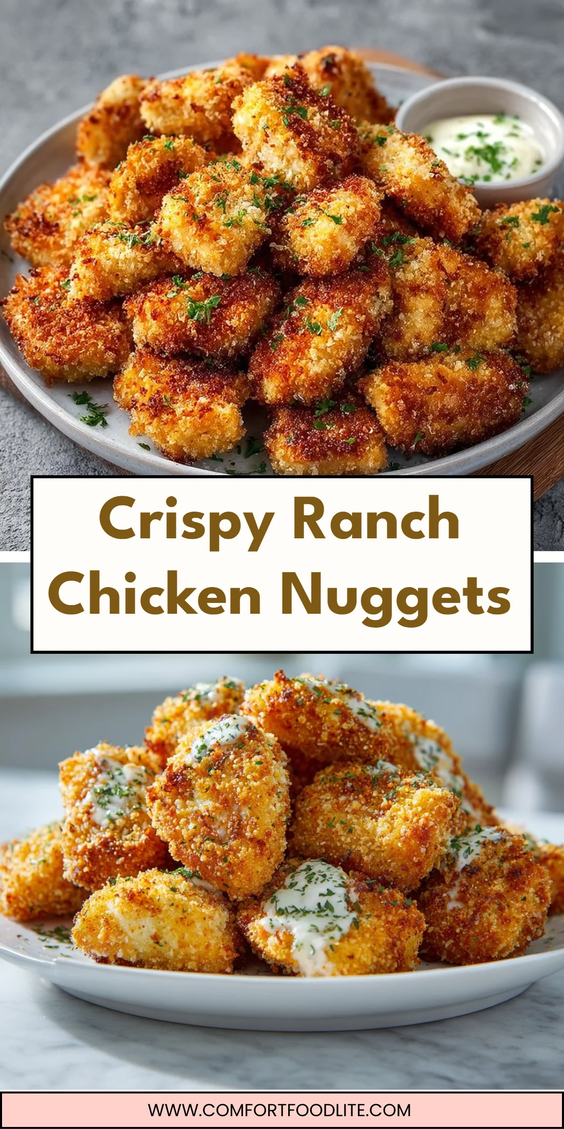 Crispy Ranch Chicken Nuggets