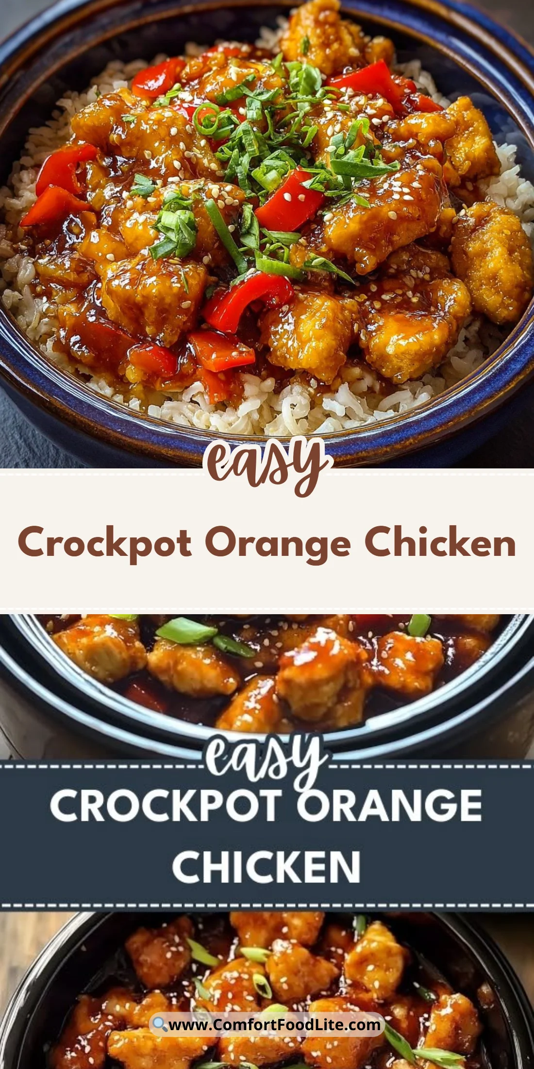 Crockpot Orange Chicken