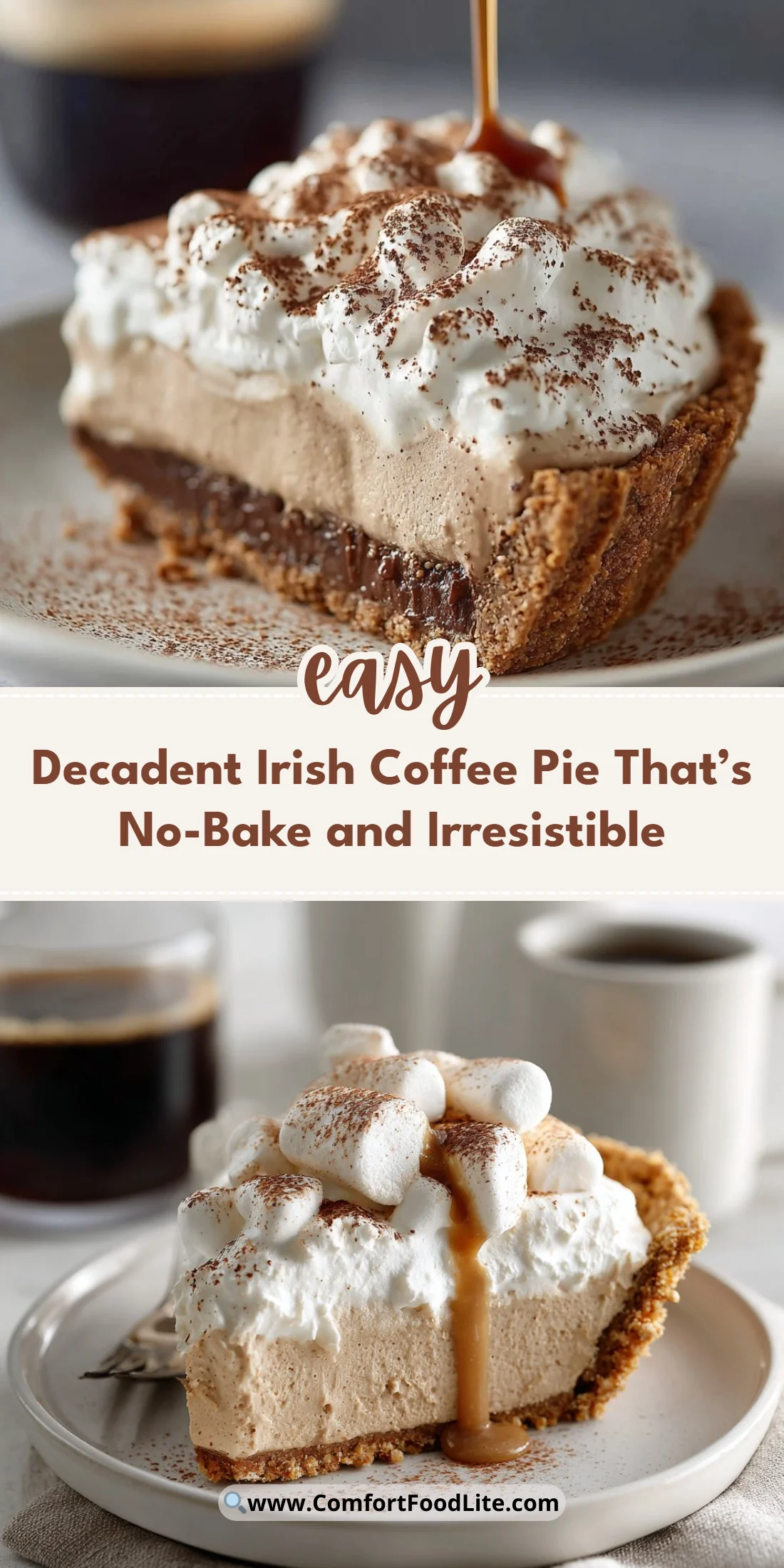 Decadent Irish Coffee Pie That’s No-Bake and Irresistible
