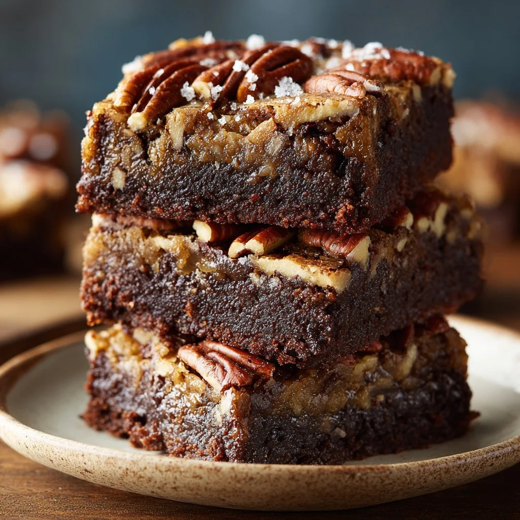 Decadent Salted Pecan Pie Brownies That Wow Every Guest
