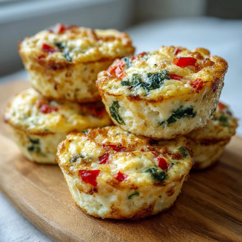 Easy Cottage Cheese Egg Bites