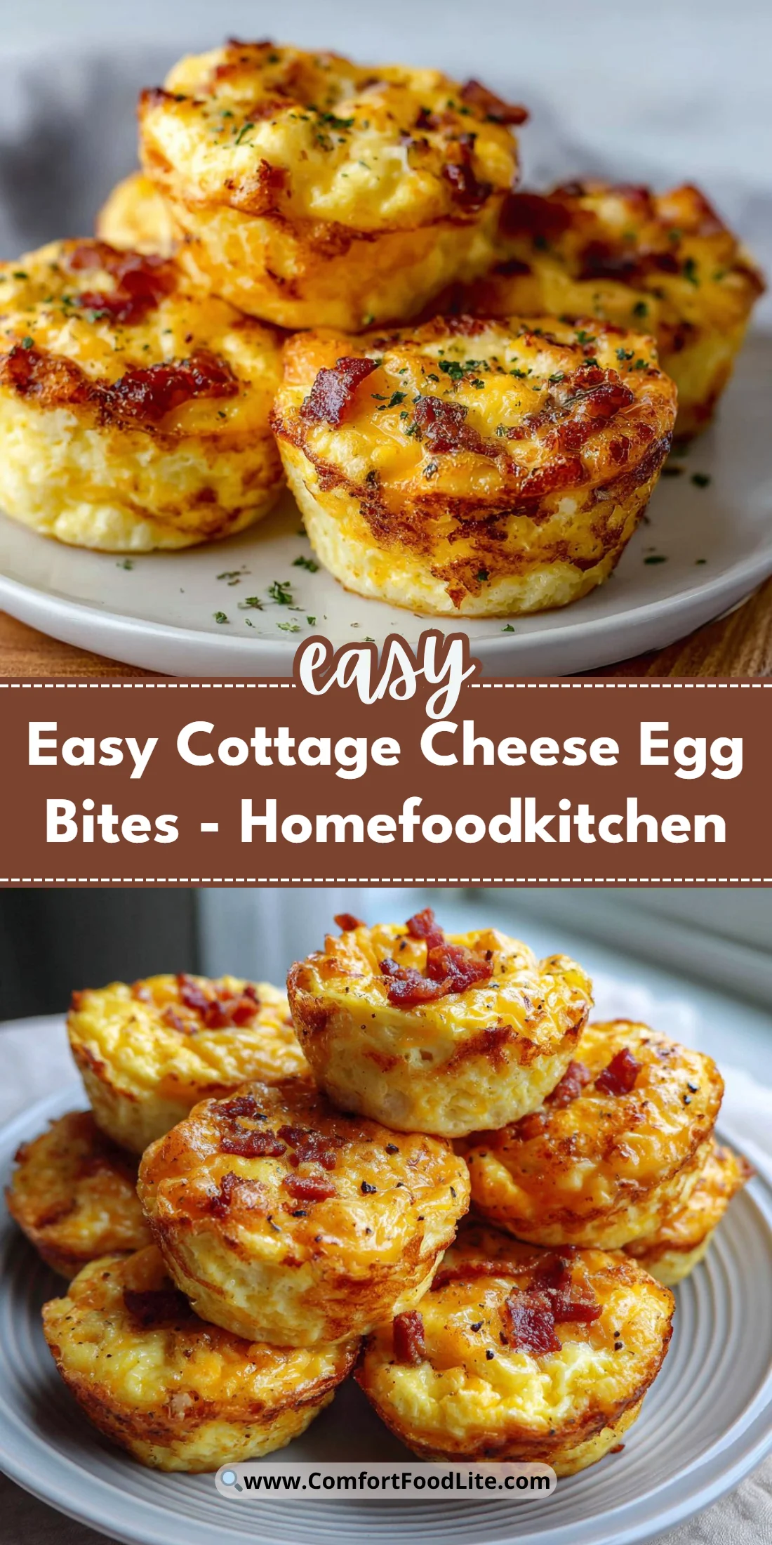 Easy Cottage Cheese Egg Bites - Homefoodkitchen