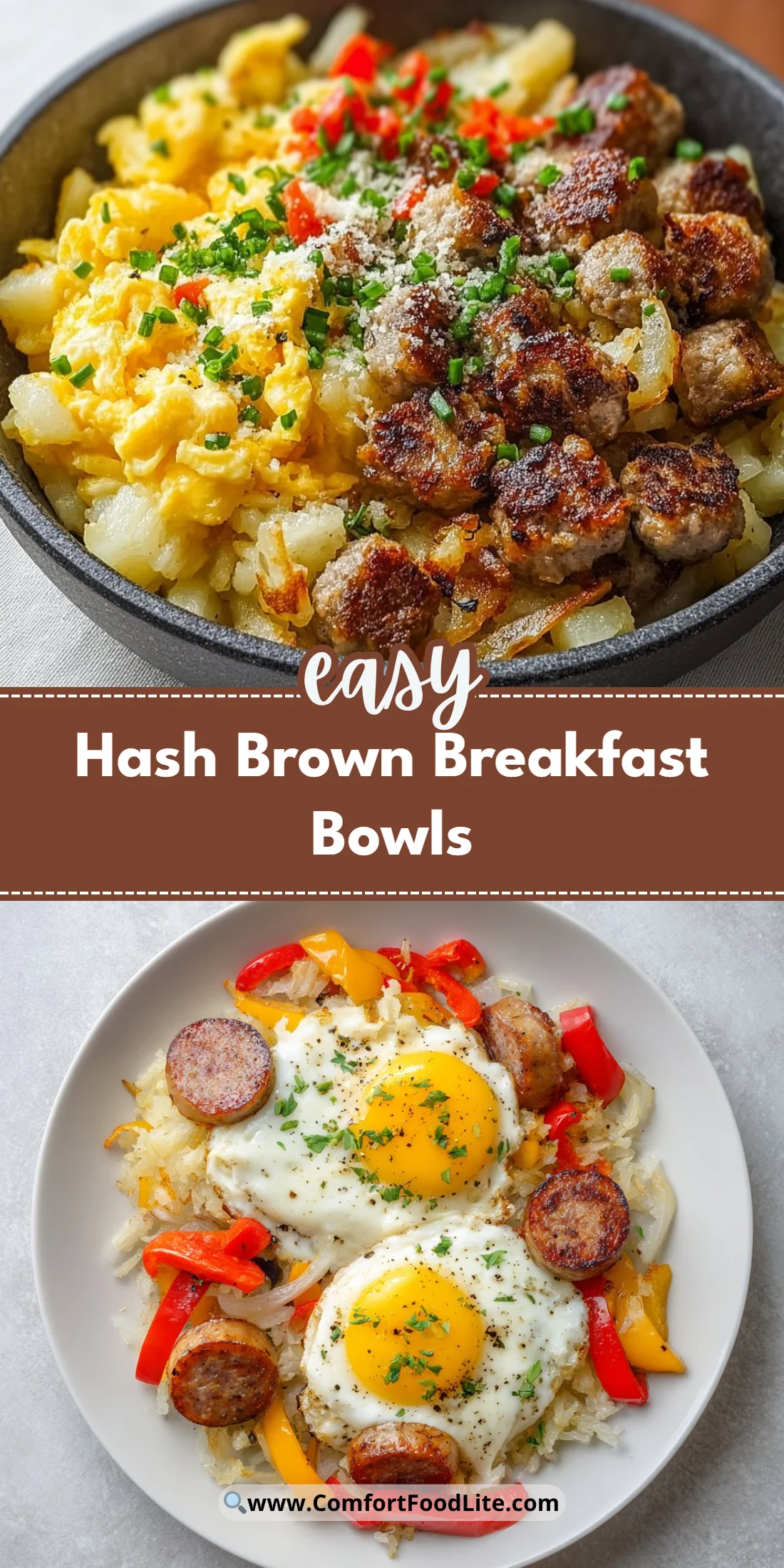 Hash Brown Breakfast Bowls