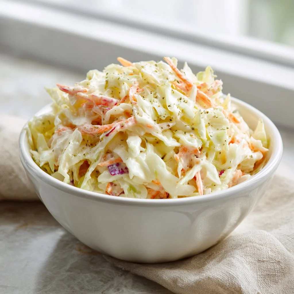 Homemade Creamy Coleslaw