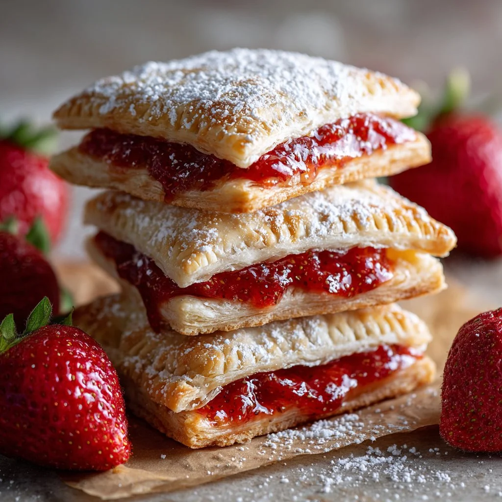 Homemade Strawberry Pop Tarts
