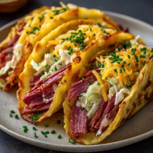 Delicious Irish Tacos featuring flavorful ingredients and a traditional Irish twist