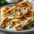 Low carb cheesy garlic chicken wraps ready in 20 minutes
