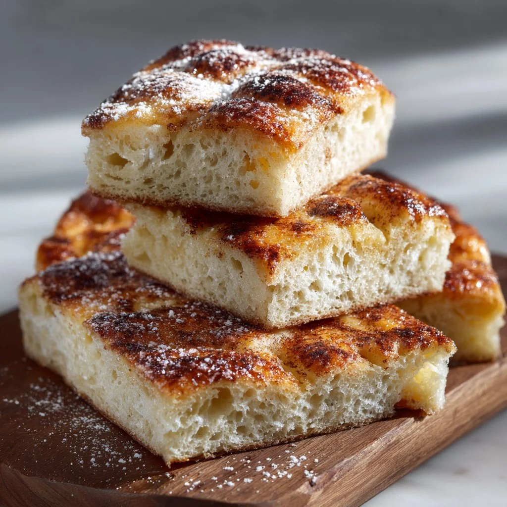Irresistibly Soft Cinnamon Focaccia that Everyone Loves
