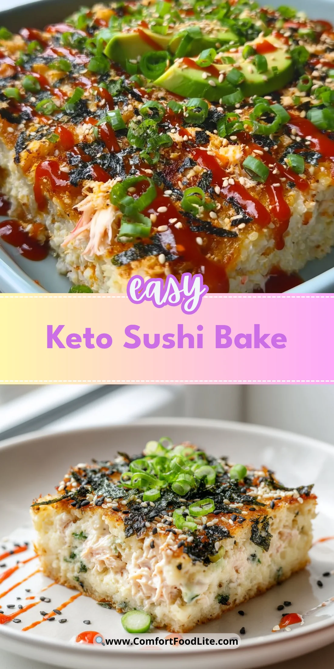 Keto Sushi Bake