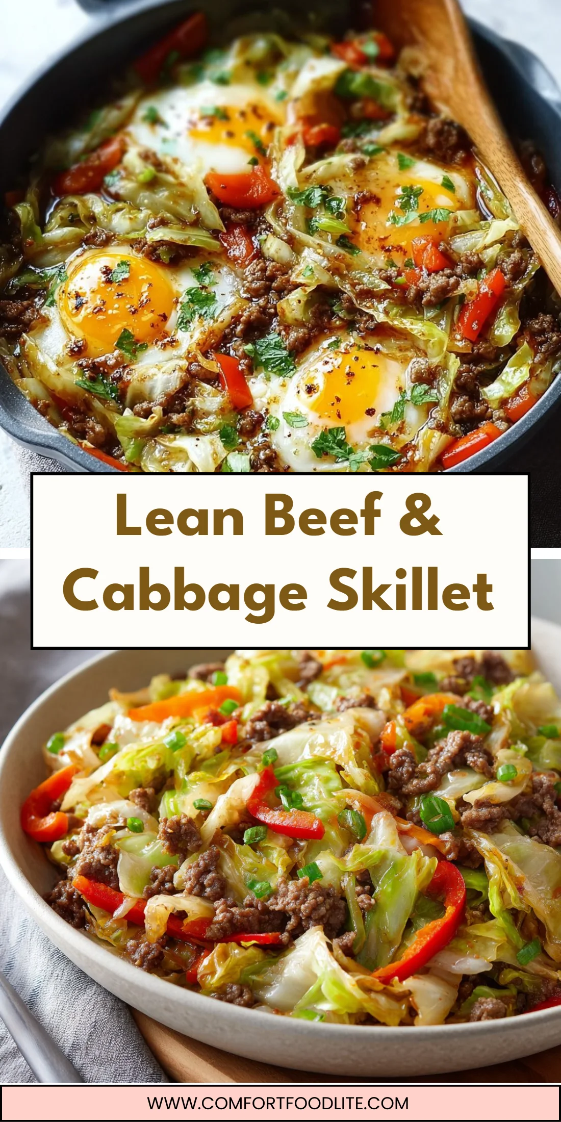 Lean Beef & Cabbage Skillet