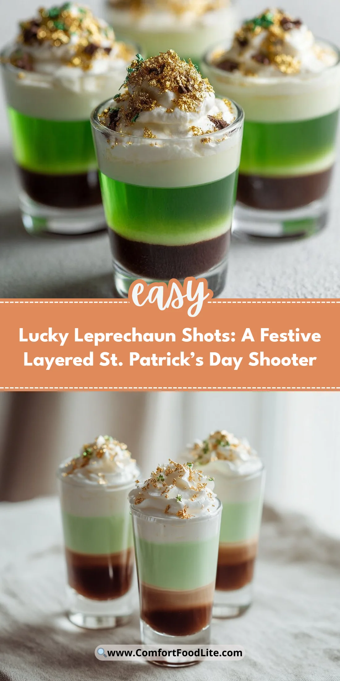 Lucky Leprechaun Shots: A Festive Layered St. Patrick’s Day Shooter