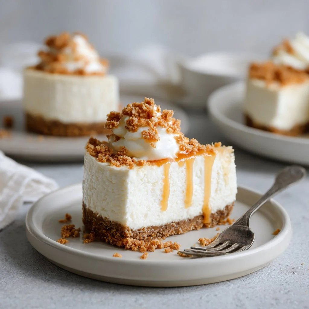 Magic Shell Yogurt Cheesecake
