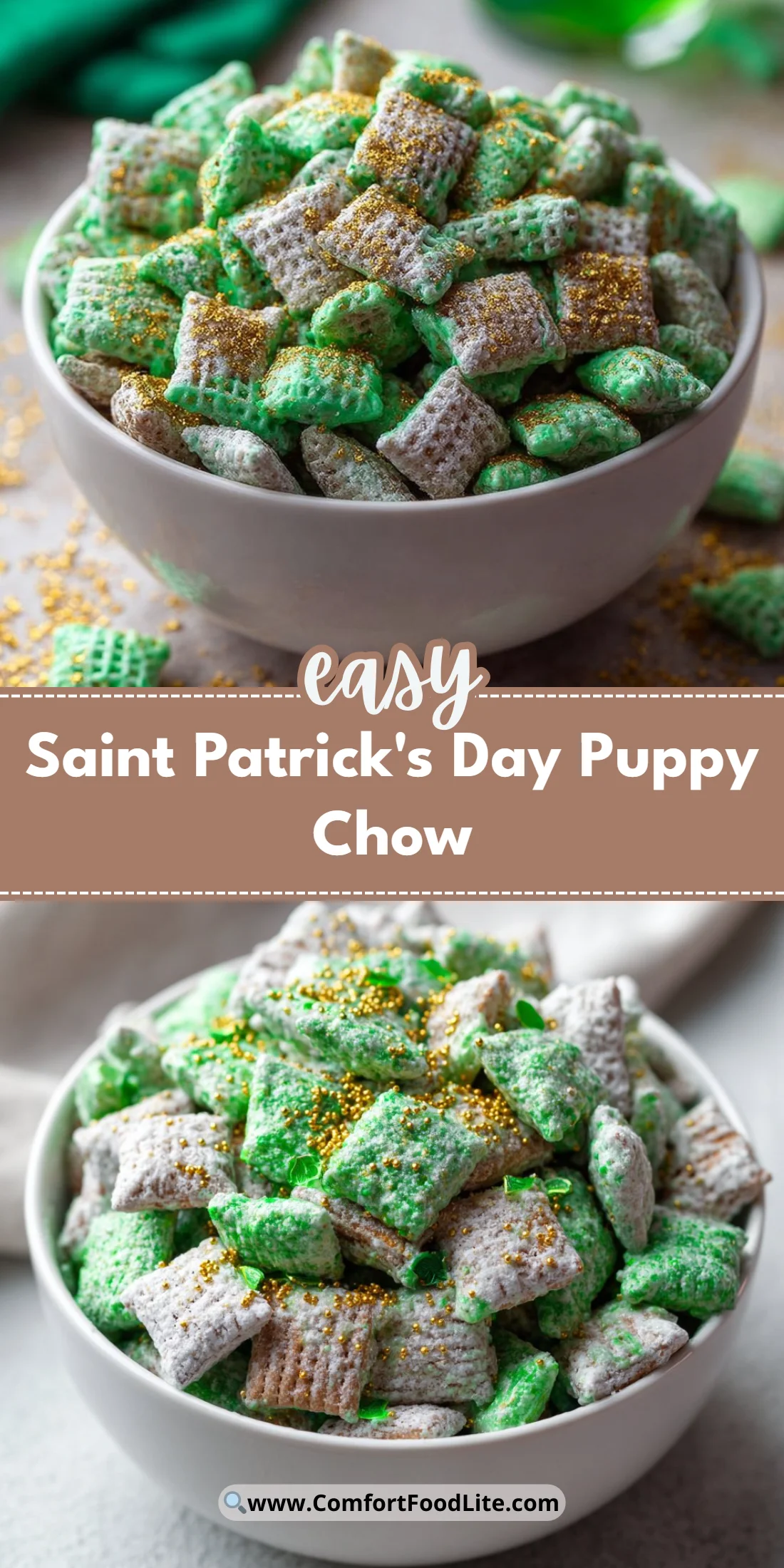 Saint Patrick's Day Puppy Chow