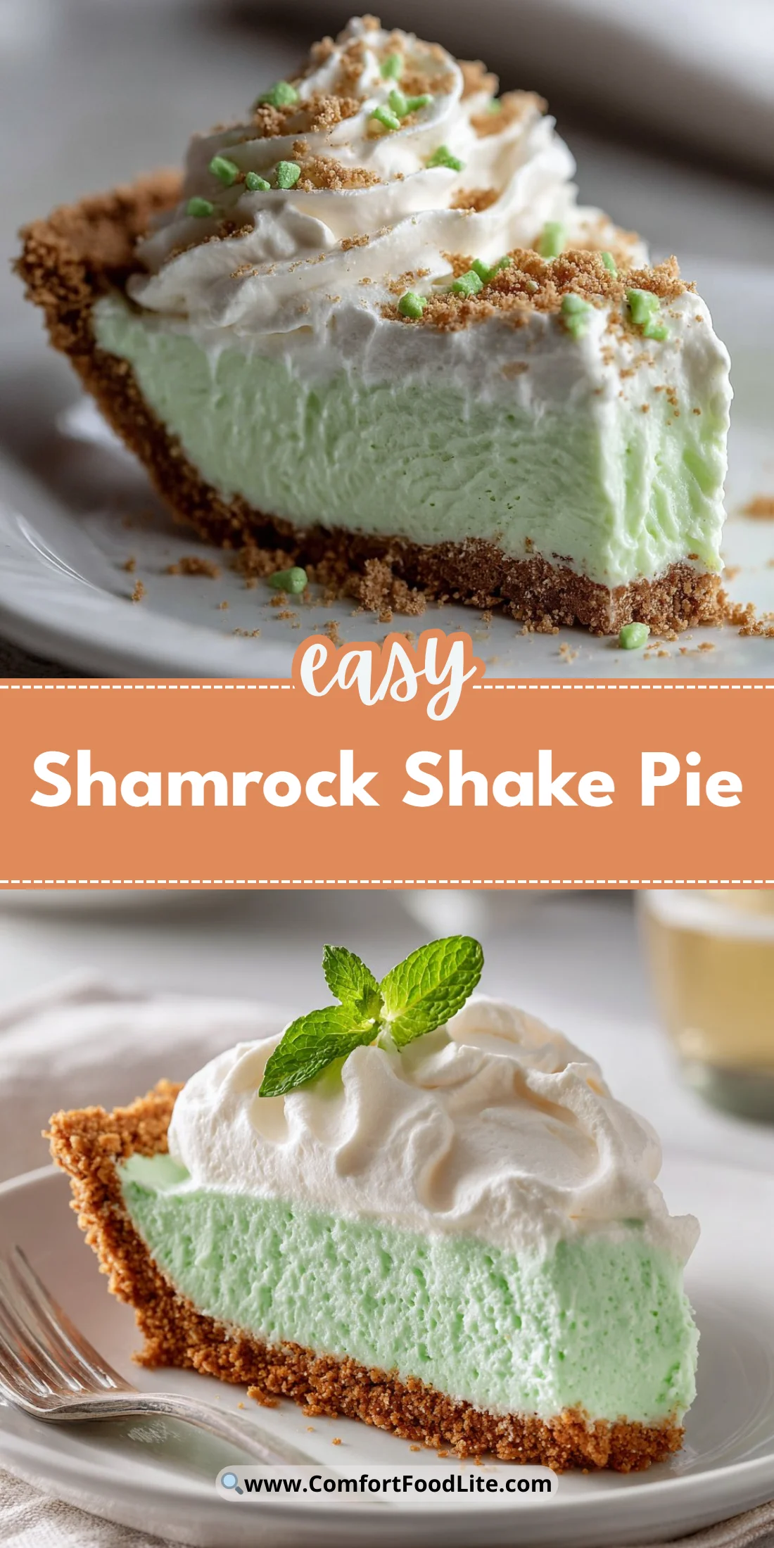 Shamrock Shake Pie