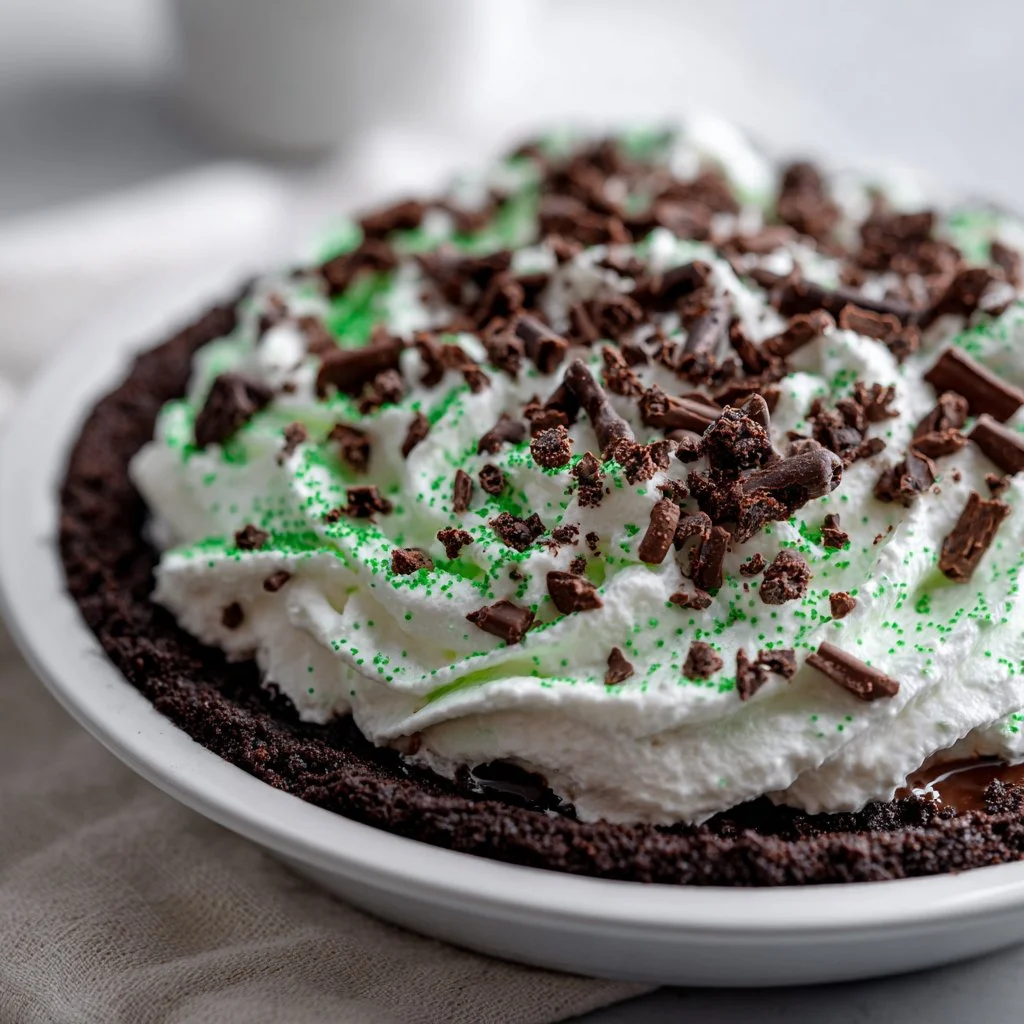 Shamrock Swirl Pie