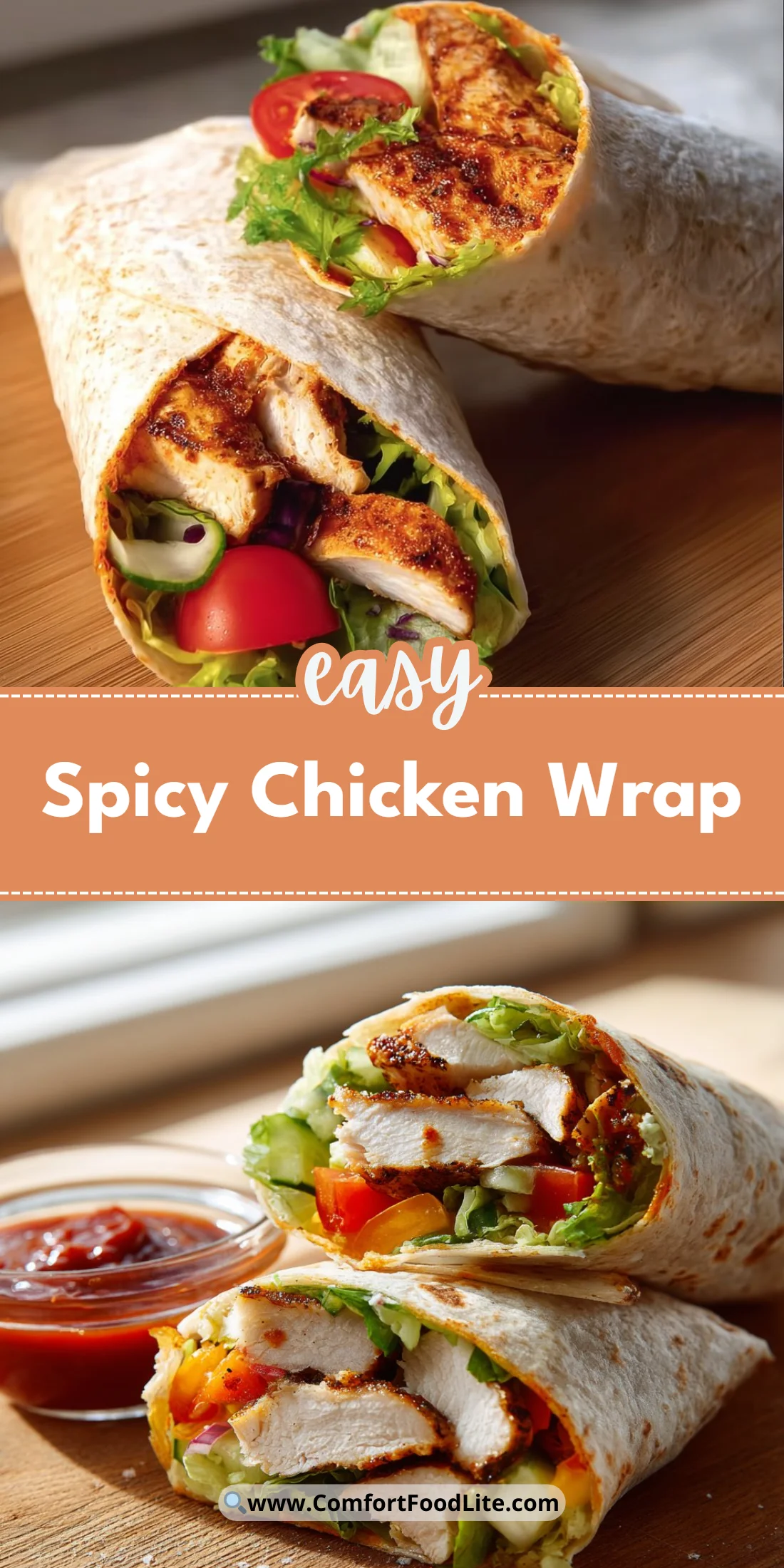 Spicy Chicken Wrap