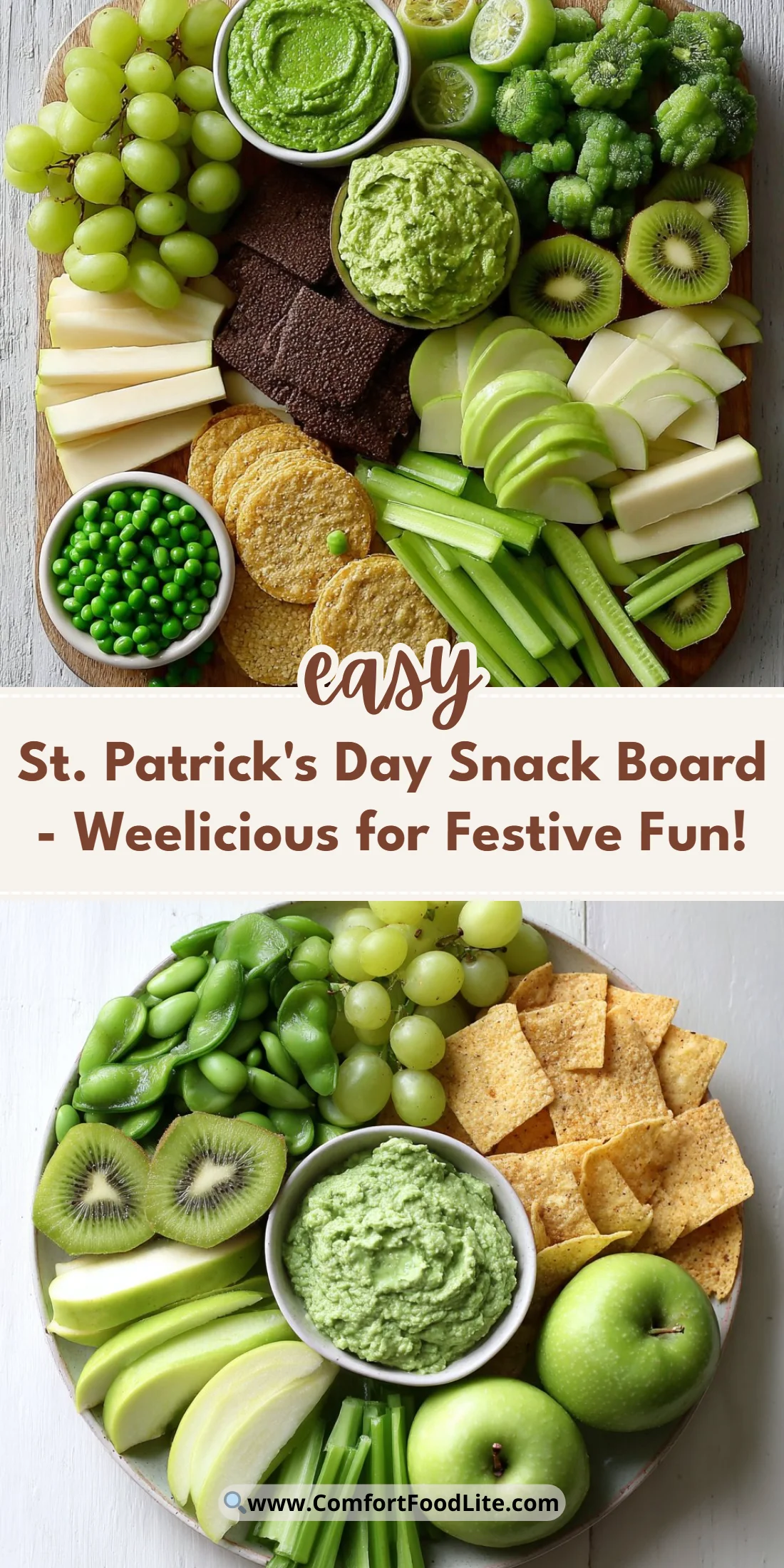 St. Patrick's Day Snack Board - Weelicious for Festive Fun!