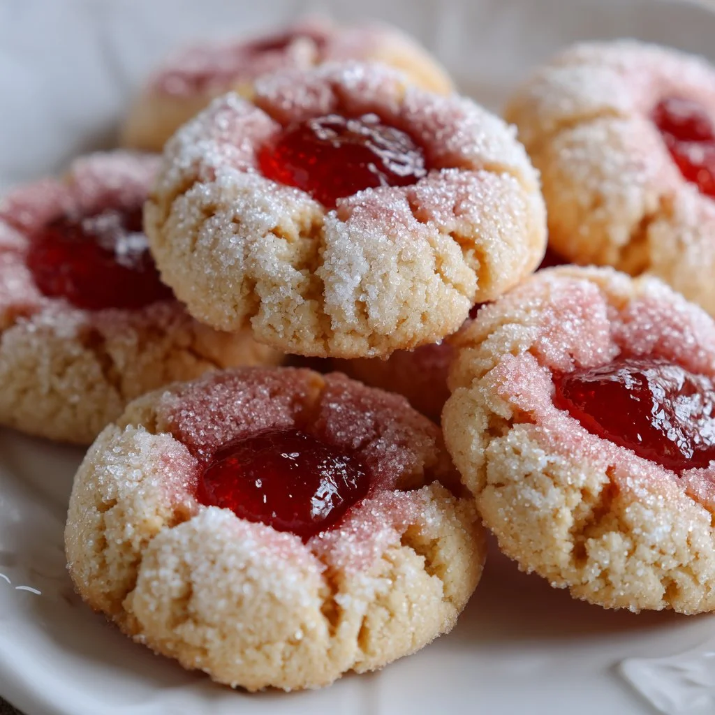 Strawberry Kiss Cookies