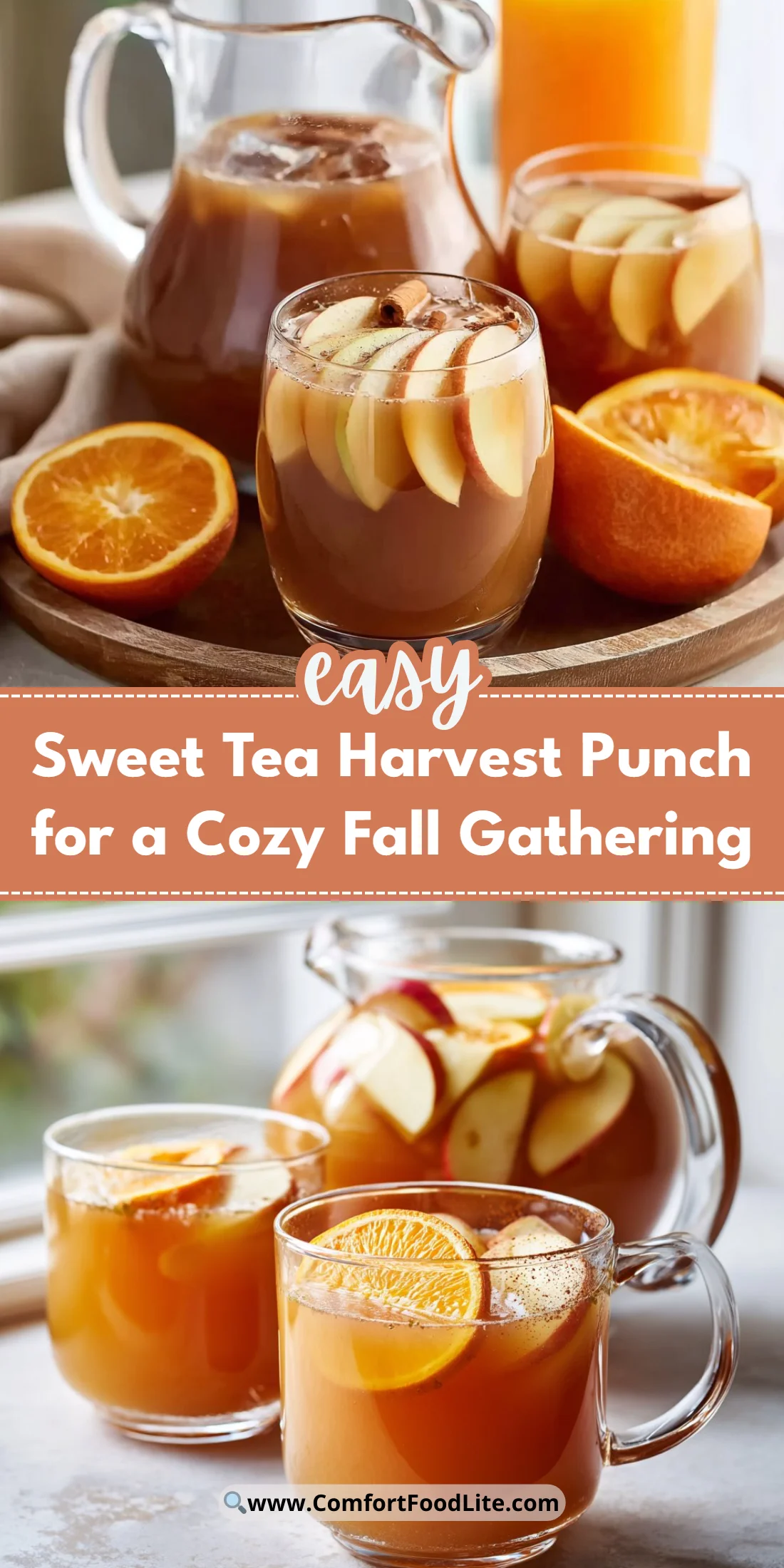 Sweet Tea Harvest Punch for a Cozy Fall Gathering
