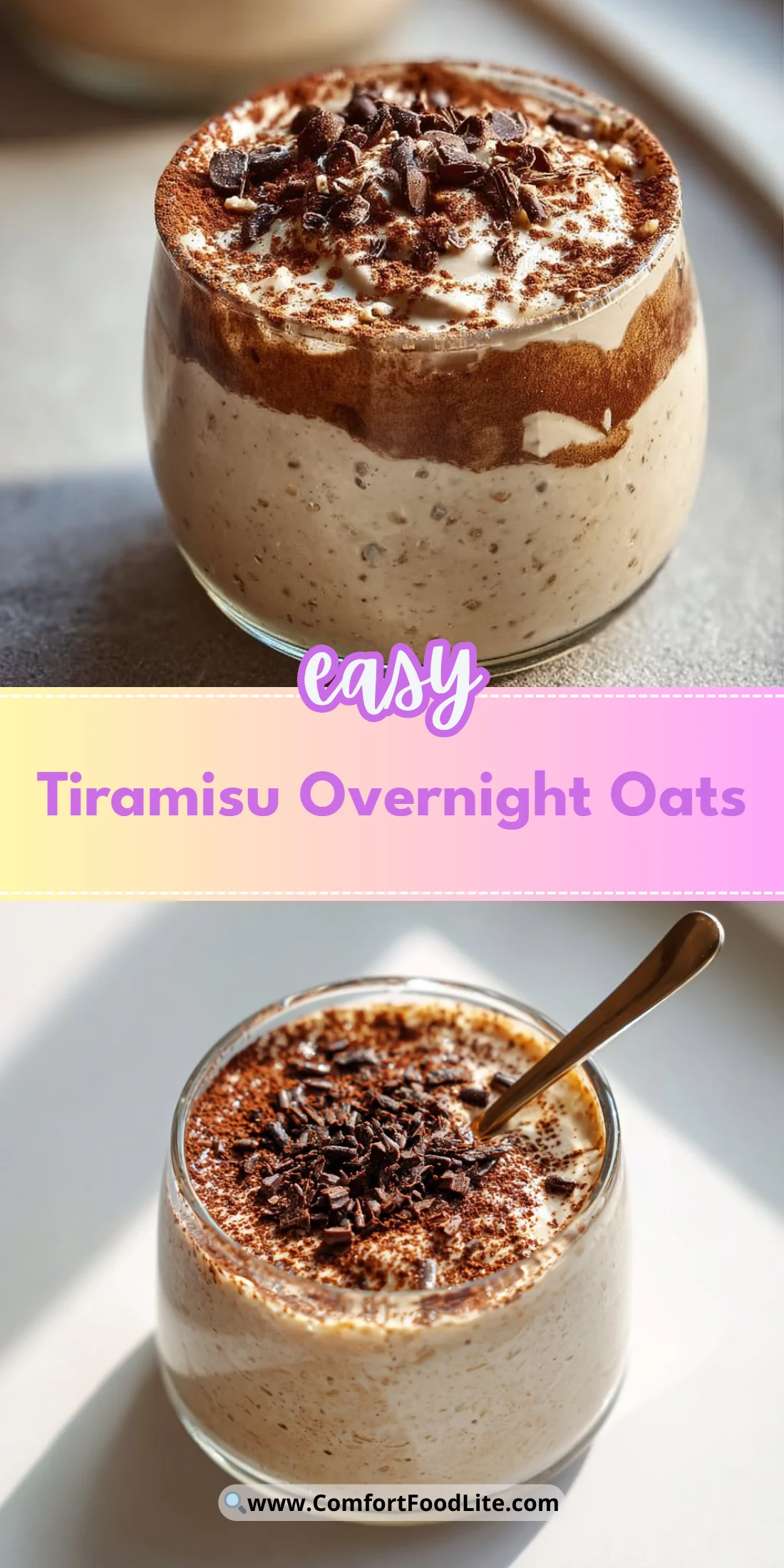 Tiramisu Overnight Oats