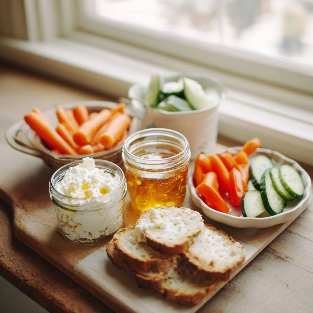 Whipped Feta & Hot Honey Dip Jars