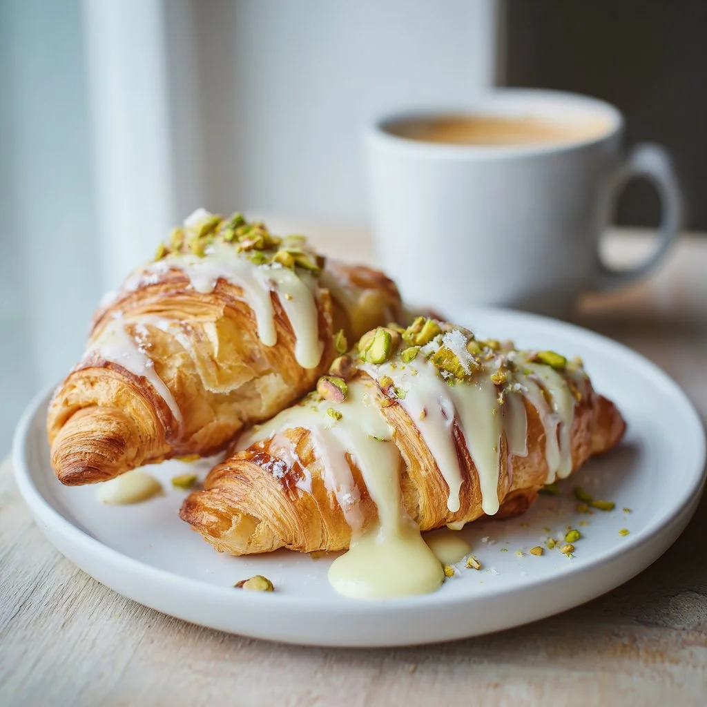 White Chocolate & Roasted Pistachio Drip