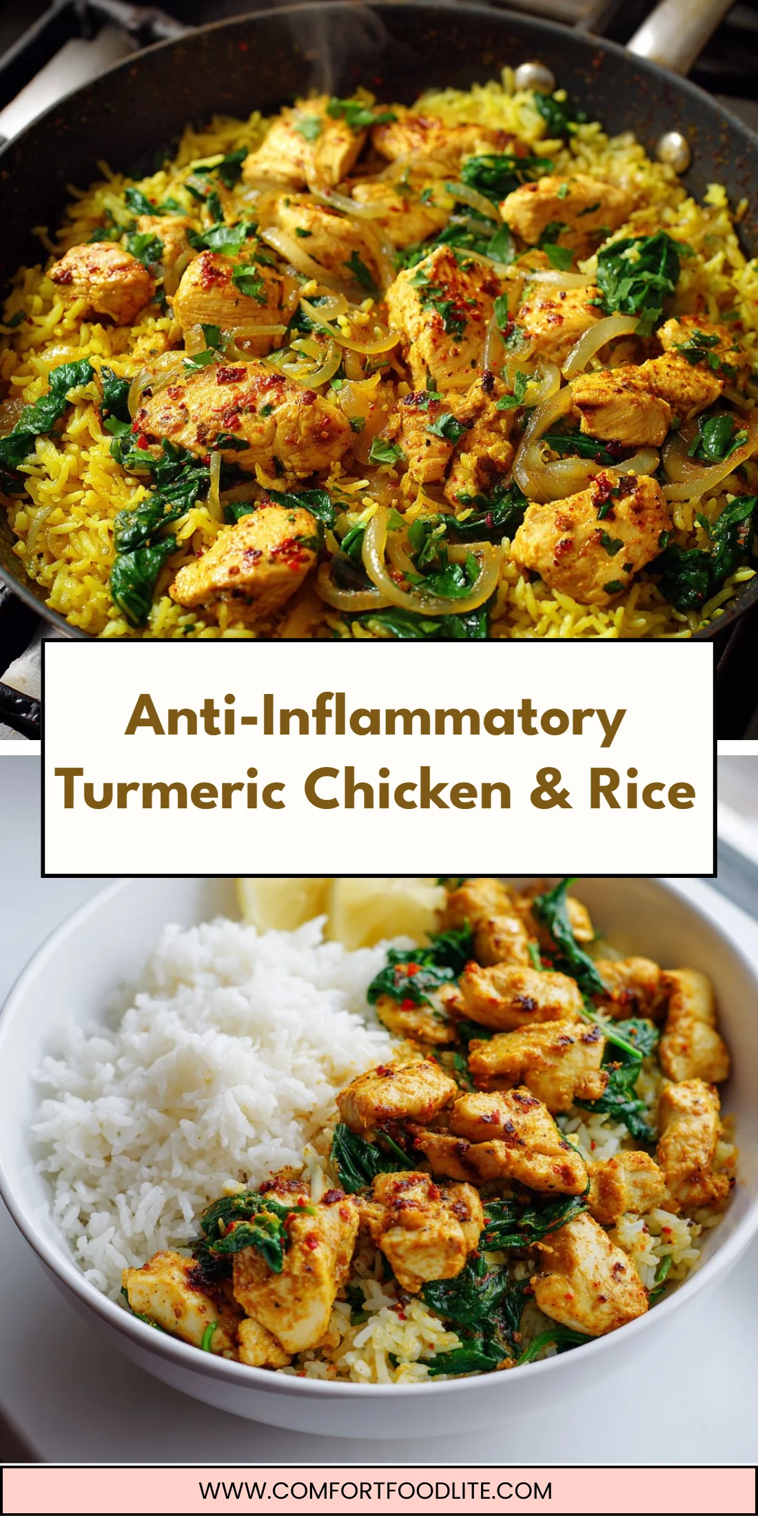 Anti-Inflammatory Turmeric Chicken & Rice