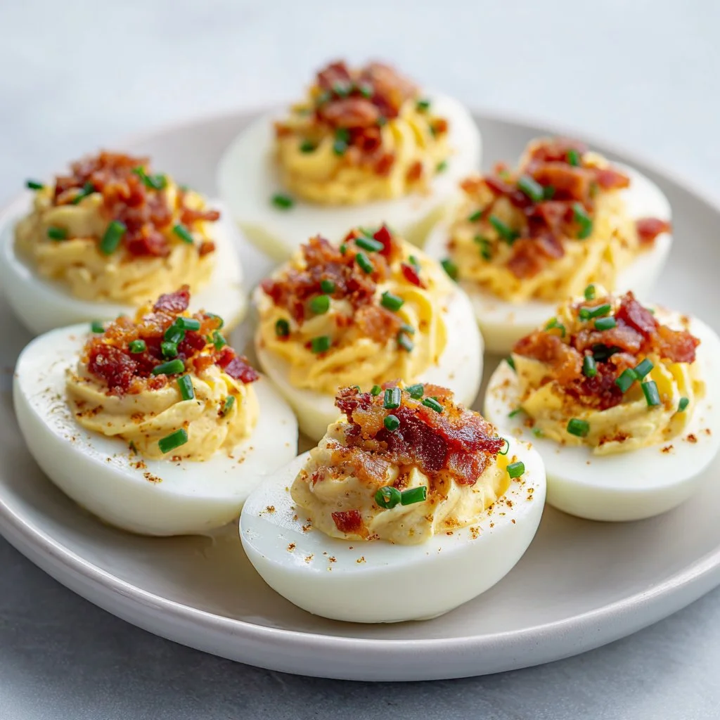 Bacon Deviled Eggs