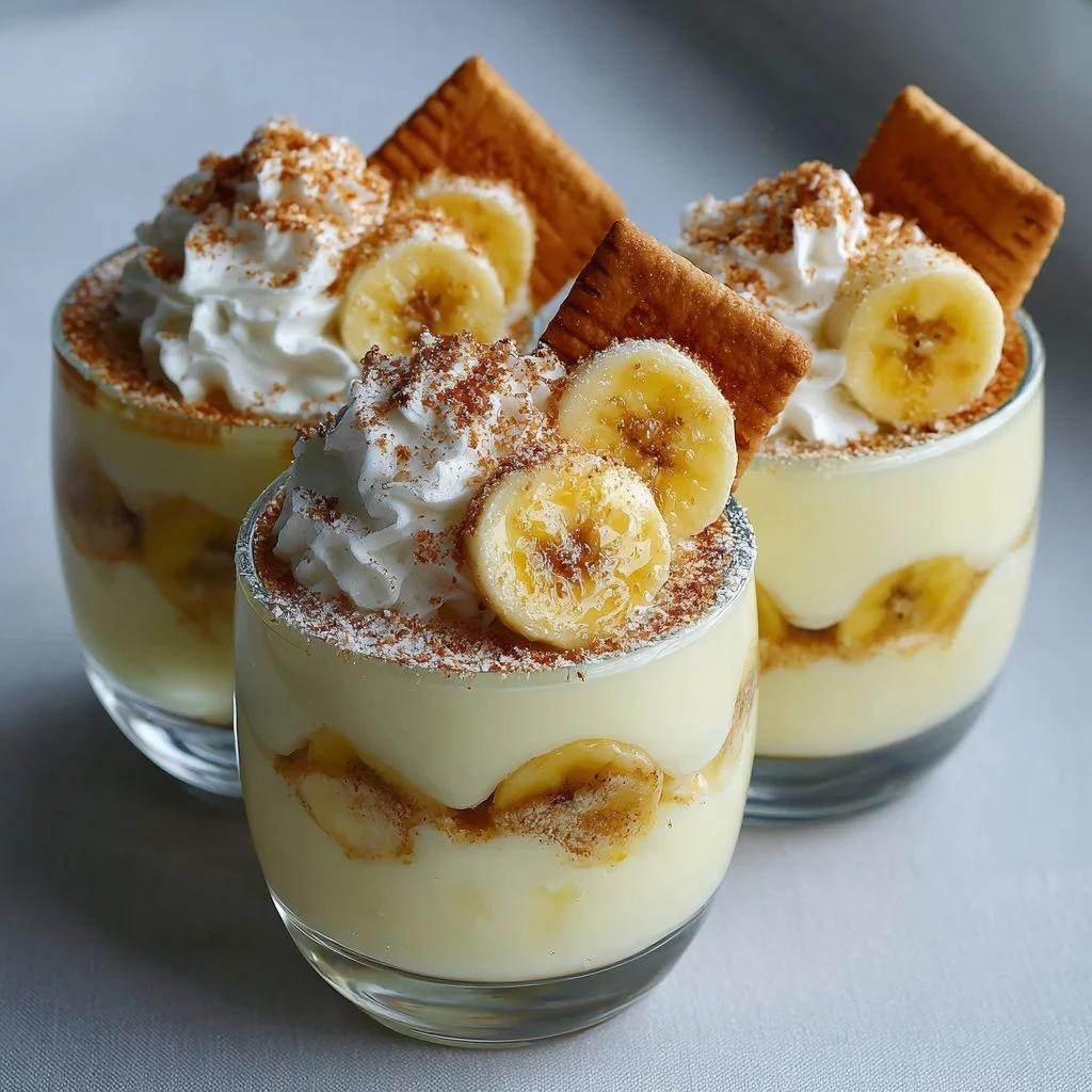 Banana Pudding Cups