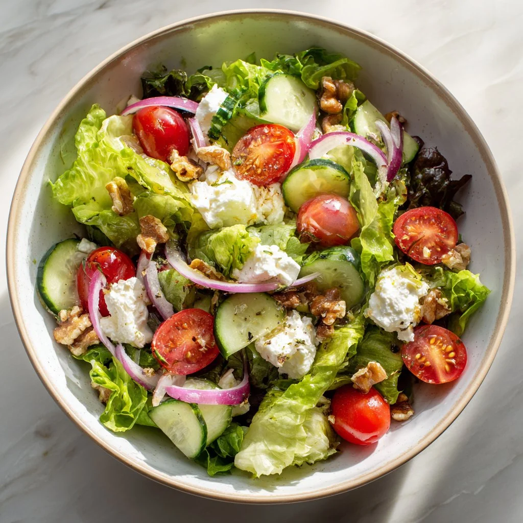 Best Easter Spring Salad with Goat Cheese