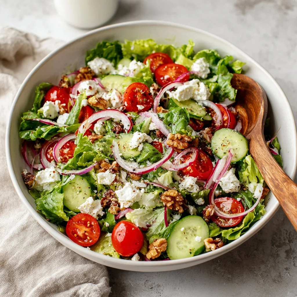 Best Easter Spring Salad with Goat Cheese