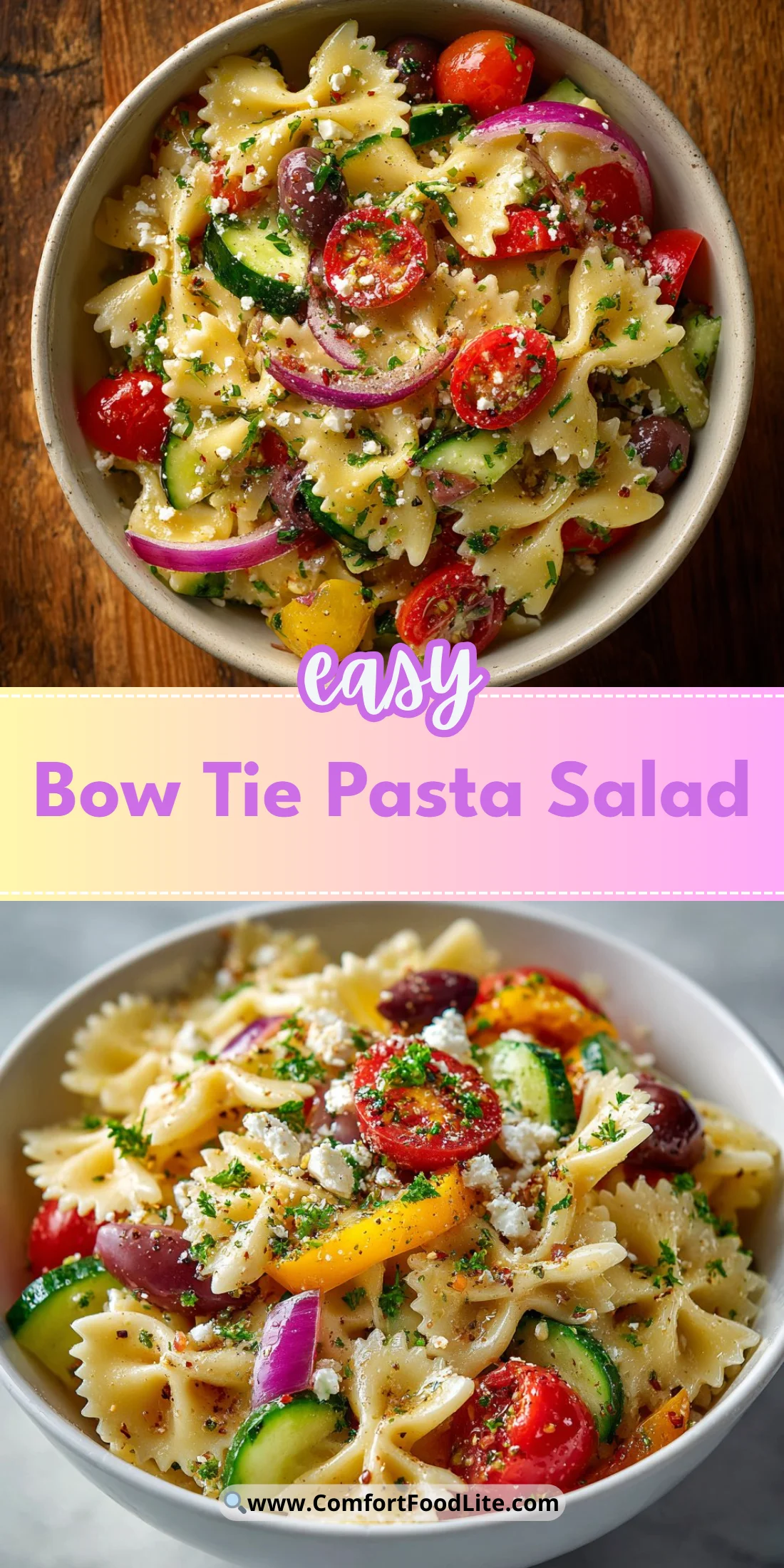 Bow Tie Pasta Salad