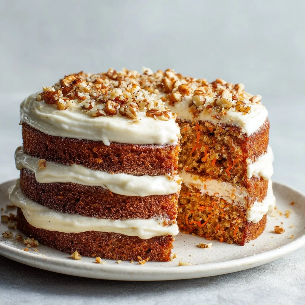 Browned Butter Carrot Cake with Cream Cheese Frosting