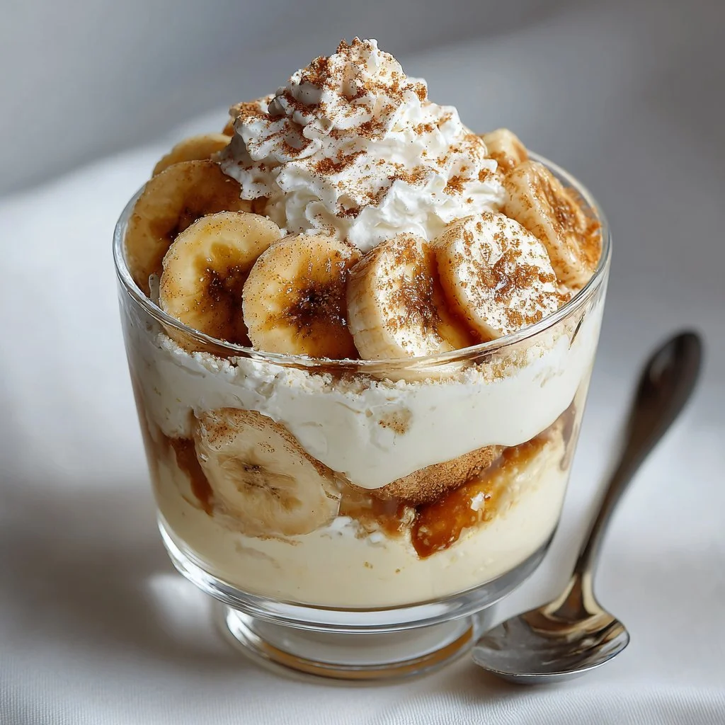 Caramelized Banana Pudding (No-Bake Dessert)