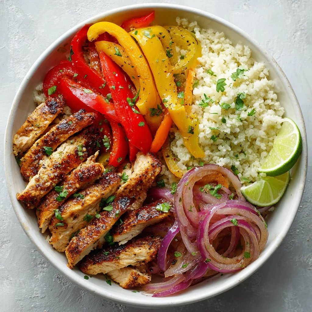 Chicken Fajita Bowl