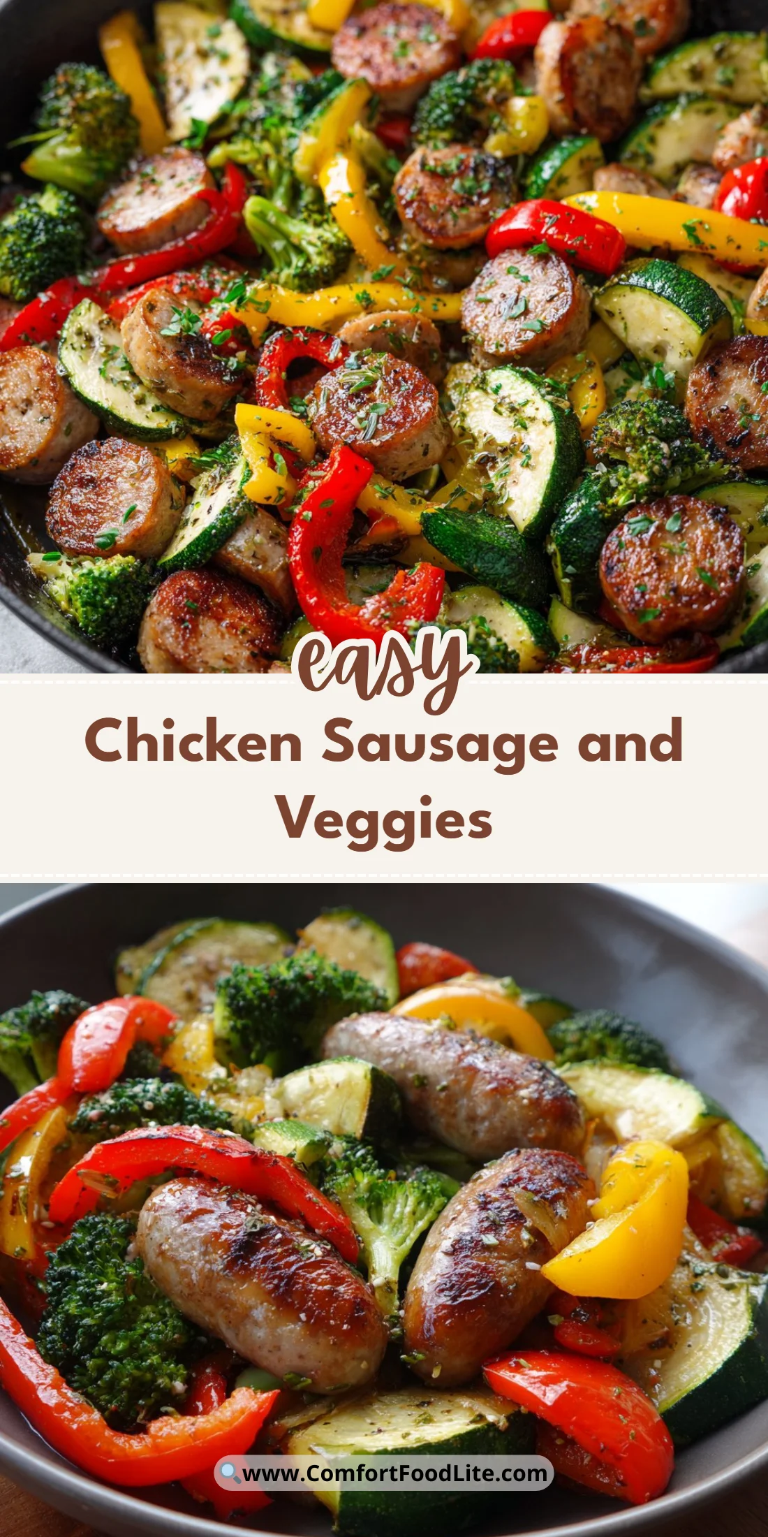 Chicken Sausage and Veggies