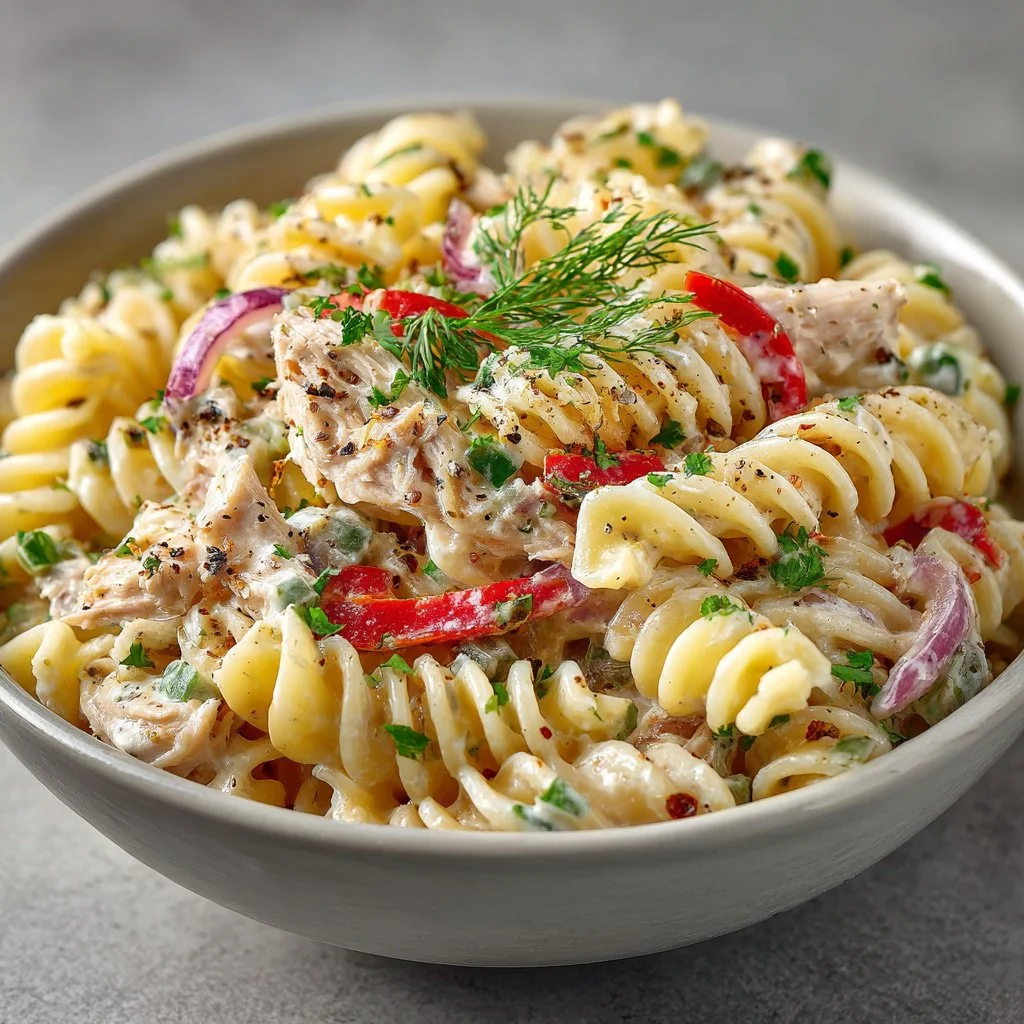 Creamy Tuna Pasta Salad Recipe