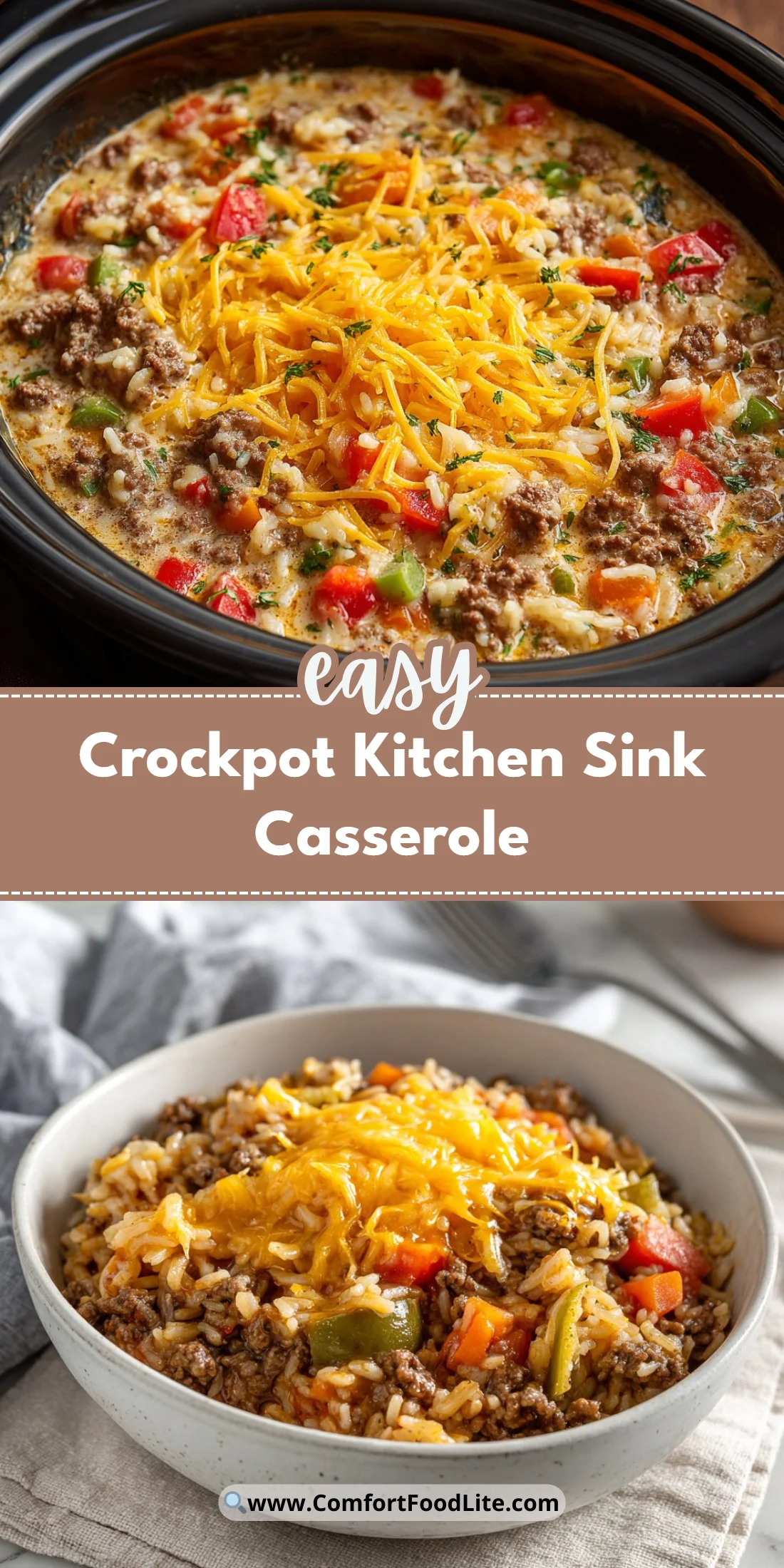 Crockpot Kitchen Sink Casserole